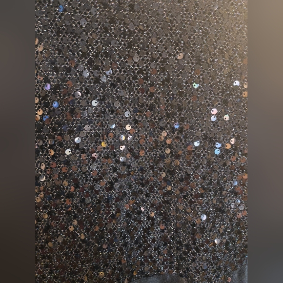 Pinup Fashion Sz 20 Elegant Black Sequin Evening Dress - Picture 5 of 10